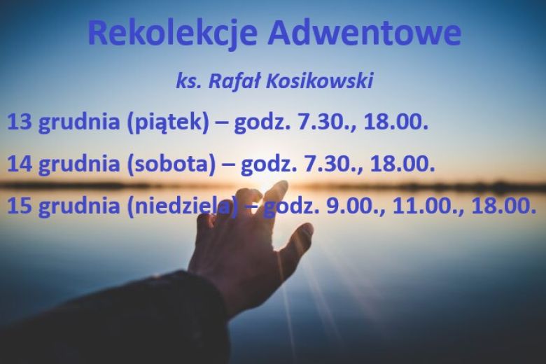 Rekolekcje Adwentowe